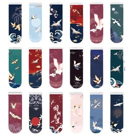 fogman Bookmarks, Bookmarks, Bookmarks, Famous Art, Magnet, Bookmark, 18 Piece Set (Crane)