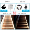 Motion Sensor Lights Indoor Plug-in LED Step Lights Strip with