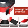 Strisce di gomma autoadesive (25 mm x 1,5 mm x