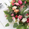 European Simulation Spring Wreath Artificial Flower Lintel Wreath Hanging Decoration