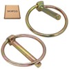 SKIR'CO (2 pcs) Zinc Plated Steel Linch Pins 6 mm,