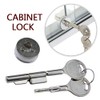 1set Glass Door Lock Sliding Door Lock Terrarium Lock for