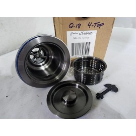 Swiss Madison SM-KD243B Black Stainless Drain Basket Strainer