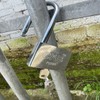 Heavy Duty Security Padlock with 4 Keys,9.8mm Thick Long Shackle