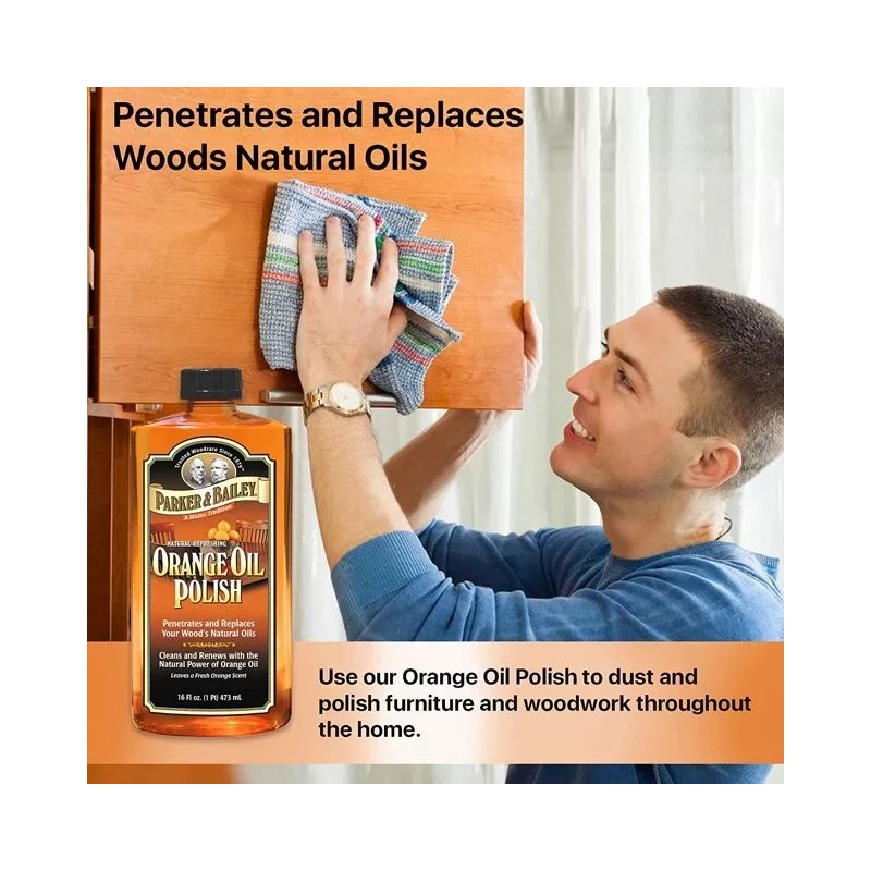 Parker & Bailey (2-Pack) PARKER & BAILEY ORANGE OIL POLISH