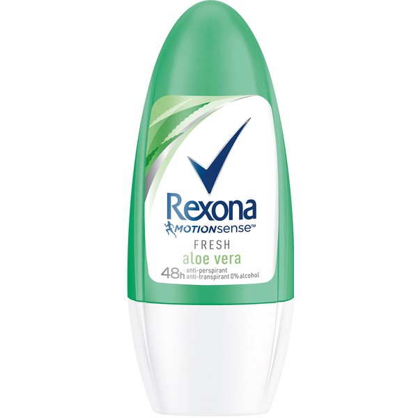 Rexona Aloe Vera Deo Roll-On Women, 6er-Pack (6 x 50 ml)