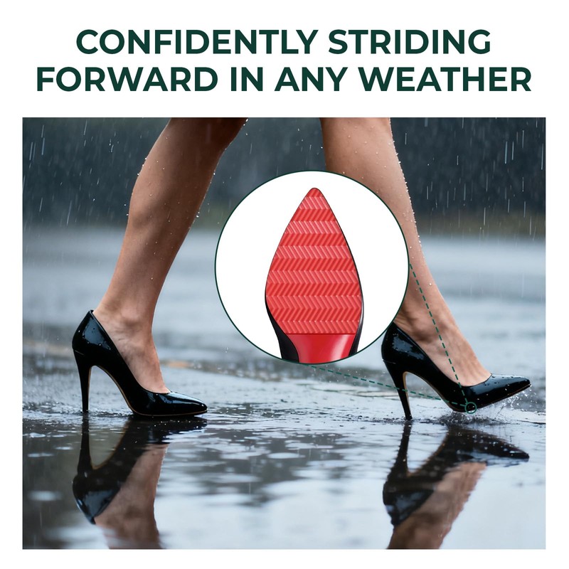 Shoe Sole Protector, Anti-Slip Shoe Sole Grips for Bottom of