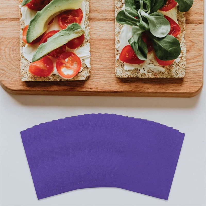 JAM PAPER Small Beverage Napkins - 5 x 5 -