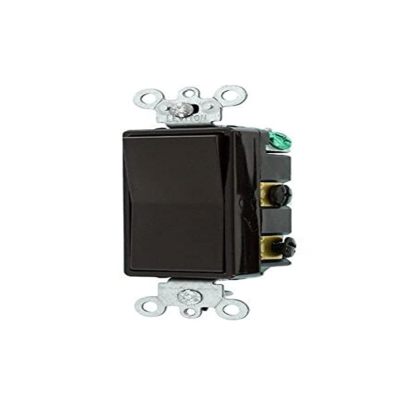 Leviton 15 Amp, 120/277 Volt, Decora Rocker 4-Way AC Quiet