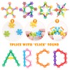 NiToy Snowflake Interlocking Building Block Educational Toy 300PCS for Kids