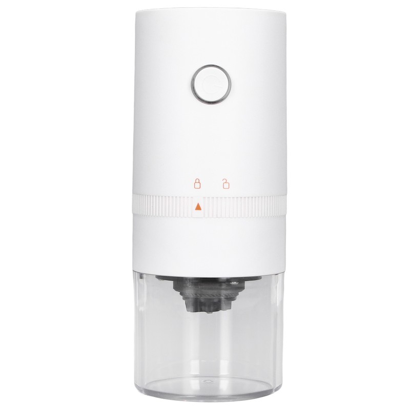 Coffee Bean Grinder Convenient Practical Reliable Durable Curved Design Compact