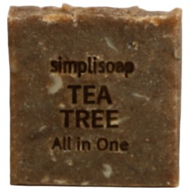Excellent soothing effect Simply Soap Hoseongcho Tea Tree Soap Moisturizing cleansing power, 1 pack, 90g / 탁월한 진정 효과 심플리솝 어성초티트리비누 수분감있는 깔끔한 세정력, 1개입, 90g
