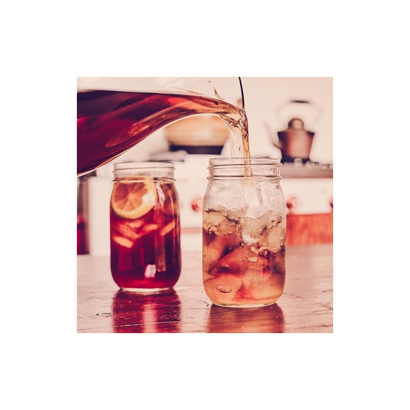 Luzianne Unsweetened Cold Brew Black Iced Tea Bags, Family Size,