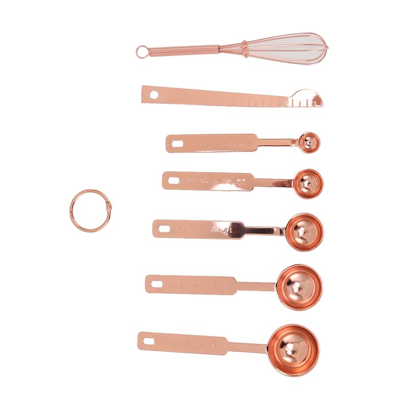 Measuring Spoons 7 in 1 Stainless Steel Stackable Design Multifunction