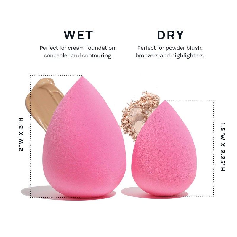 AOA Studio Collection Makeup Sponge Set Makeup Blender Latex Free