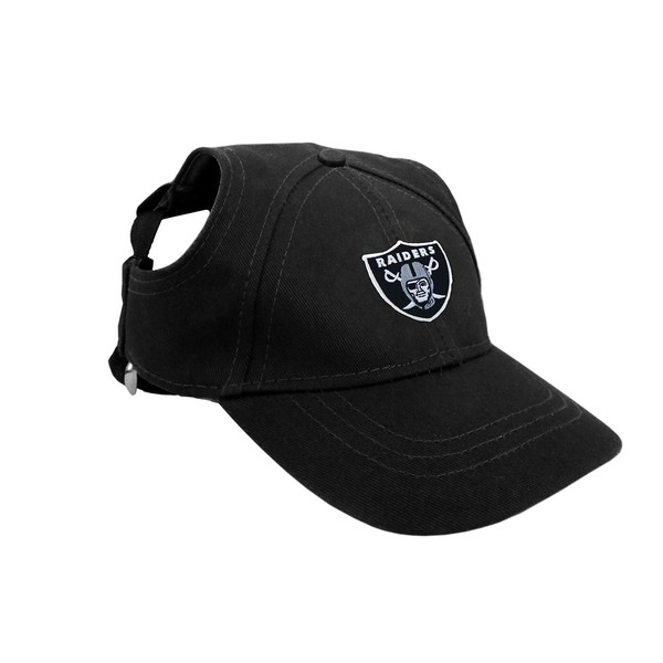 Littlearth NFL Unisex-Adult NFL Pet Baseball Hat - Holes for Ears and Adjustable Neck Strap Perfect for Dogs and Cats