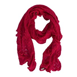 Invero, Merino Scarf Lilly 100% Wool, magenta