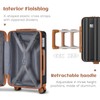 imiomo 20 Inch Expandable Carry on Luggage Sets with Spinner