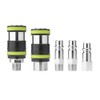 Flexzilla Legacy Manufacturing 656FZ Hd Safety Coupler and Plug Kit,