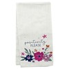 Karma Flora Tea Towel W/Cutting Board Positivity Please