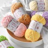 100g Fluffy Velvet Chenille Yarn for Crocheting and Knitting, 80m