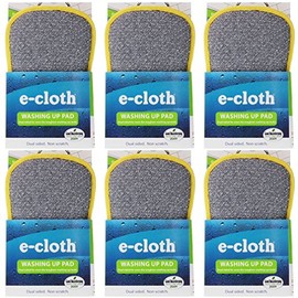 (6 PACK) - E-Cloth - Washing Up Pad | 1unit | 6 PACK BUNDLE