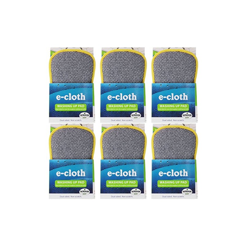 (6 PACK) - E-Cloth - Washing Up Pad | 1unit