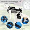 LAROTSUBA Dog Wheelchair for Back Legs,Dog Wheelchair Cart,Pet Wheelchair,Dog Leg
