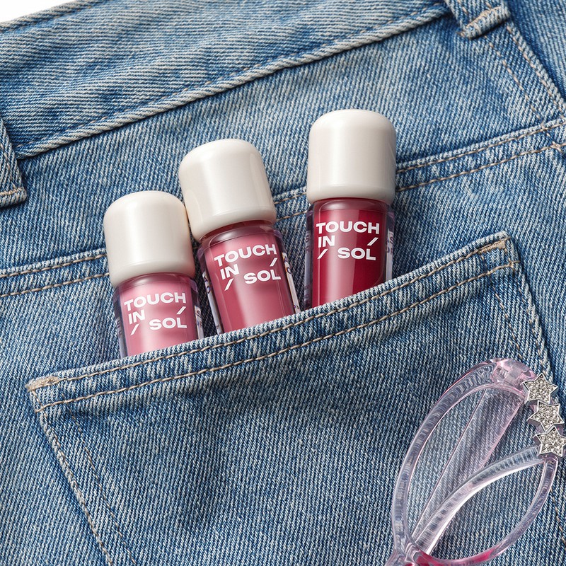 Touch In Sol Glassy Color Lip 3g 5 Colors
