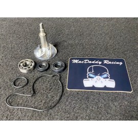 MacDaddy Racing Water Pump with Bearing and Seal Rebuild Kit for Yamaha YFZ450