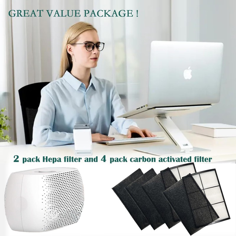 Breeze Tabletop Replacement Filter For Purezone Breeze Tabletop Air Purifier