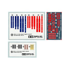Tamiya 12637 1/20 Seat Belt Set A