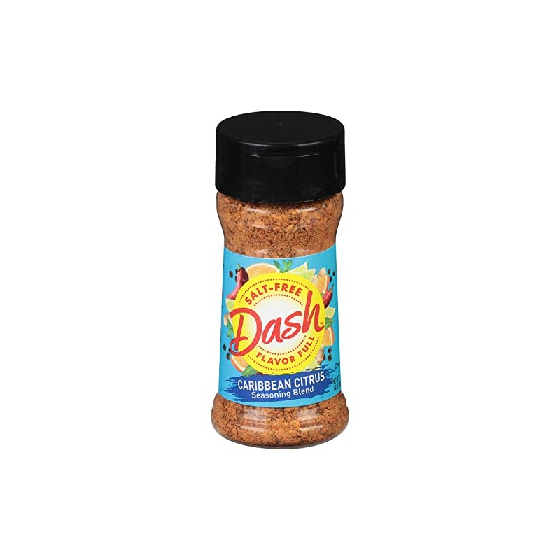 Dash Salt-Free Seasoning Blend, Caribbean Citrus, 2.4 Ounce