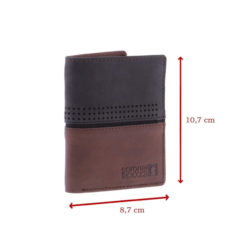 Coronel Tapiocca Wallet Portemonnaie Alejandro Portmonee Herren-Geldbörse Herren, Braun