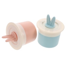 FOMIYES 1set Face Wash Foam Maker Bunny Ear Facial Bubble Cup Foamer Bottle Device Lotion Bubbler Foam Cup Travel Household Cup Bubble Foamer For Skincare Travel 2pcs