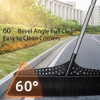 Heavy Duty Outdoor Angle Broom with 20" Wide 51" Long