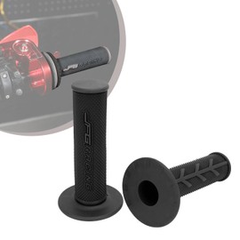 JFG RACING 1 Pair Dirt Bike Handlebar Grips 22mm/24mm Motorcycle Grips Handlebar Grips Non-Slip for Pit Dirt Bike Motocross Black