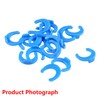 Qrity Pack of 20 Small Clip 1/4 Inch Locking Clips