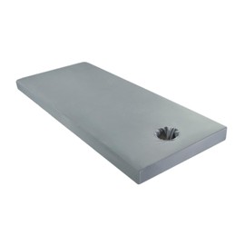 Harilla Massage Tischblatt Schönheitsbettblatt leichte Wickel Anti Slip Polyester Wiederverwendbare Saited -Bett -Bettlaken, Grau 60x185 cm