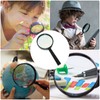 4 lenti di ingrandimento per bambini, per ricercatori, lenti di