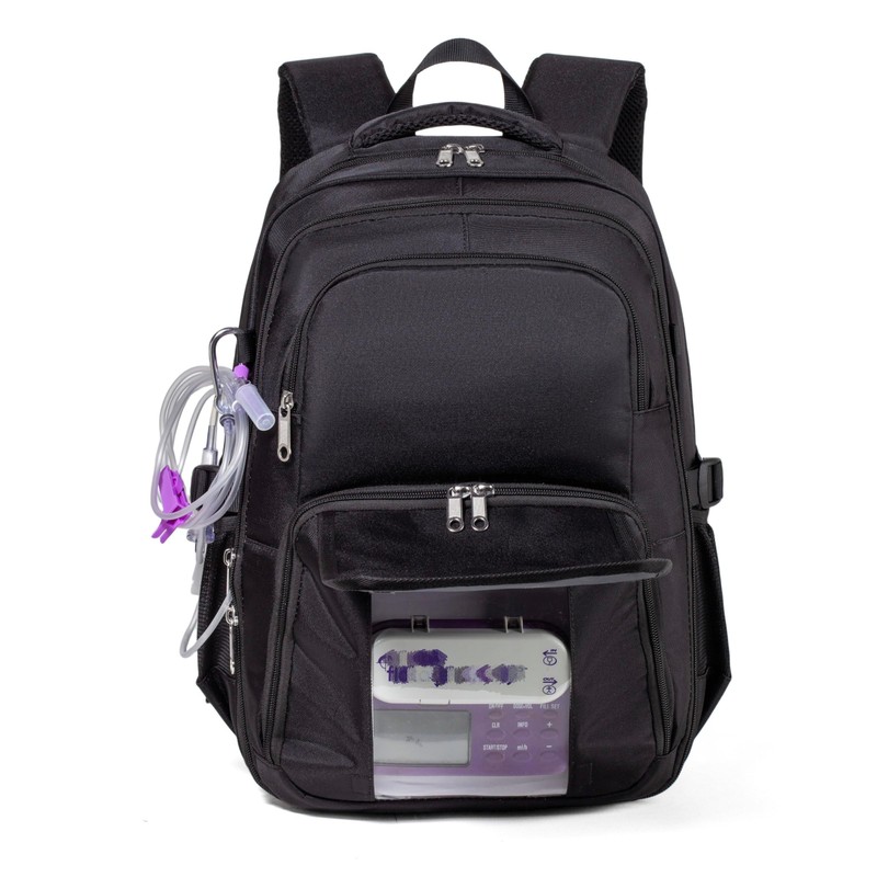 Feeding Tube Backpack for G J GJ Tube G tube
