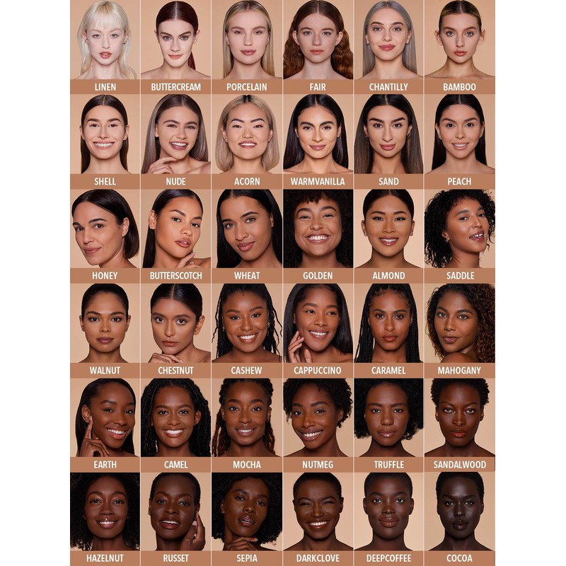 SHEGLAM SKin-Focus Full Coverage Powder Foundation Oil-Control Lightweight Face Pressed