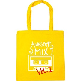 Hippowarehouse Awesome Mix Vol. 1 Tote Shopping Gym Beach Bag 42cm x38cm, 10 litres