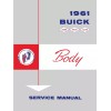 1961 Buick Body Service Manual