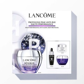 Lancôme - Set de Regalo Rénergie, Skincare Anti Signos de la Edad con Rénergie HPN 300-Peptide 50ml, Génifique Ultimate Serum 7ml, Advanced Génifique Yeux 5ml y Rénergie Multi – Lift Night cream 15ml