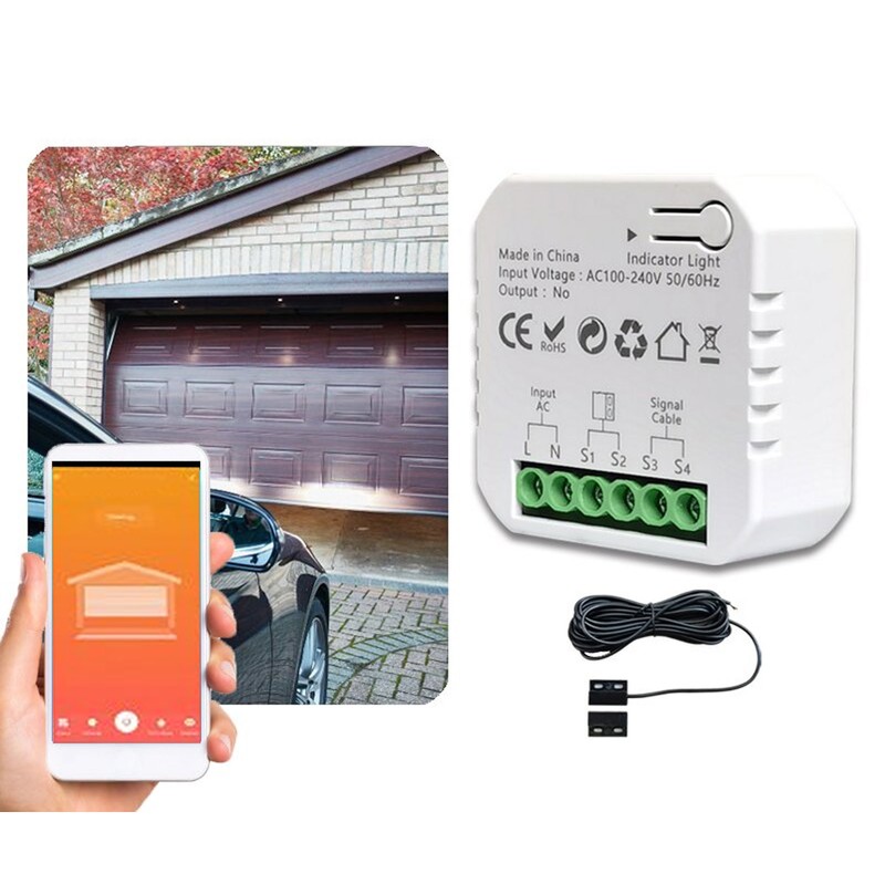 Smart Garage Door Opener Kit for Tuya Zigbee APP WiFi