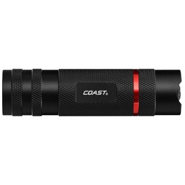 Coast - 21664 COAST G29 370 Lumen Focusing LED Flashlight, Batteries Included Black