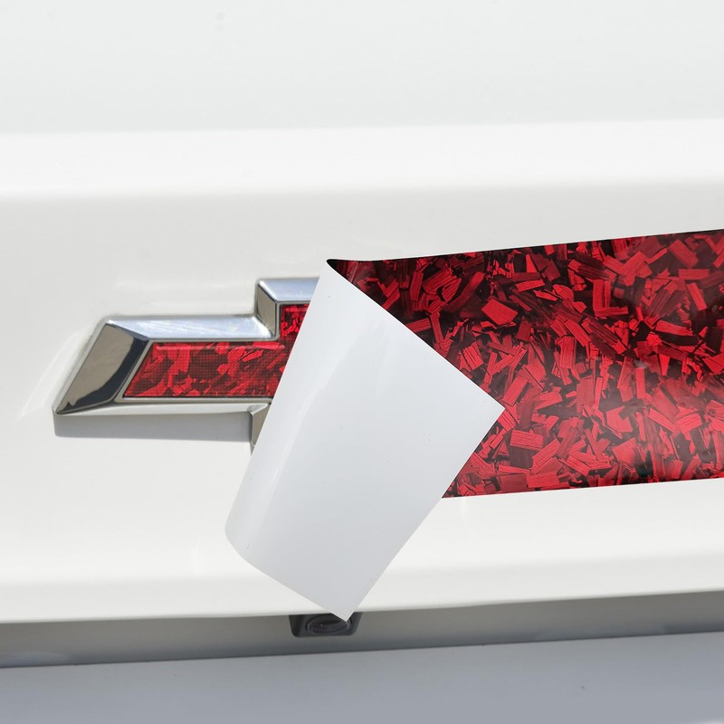 BLAKAYA Compatible with 11.8" x 4" Bowtie Emblem Wrap Kit