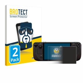 brotect (2 Pack Privacy Screen Protector compatible with Valve Steam Deck OLED [Anti-Spy, Protection-Film, Blue Light Filter]
