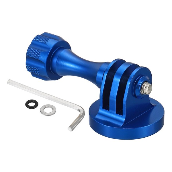 PATIKIL 1/4" Thread Action Camera Tripod Adapter, Aluminum Tripod Mount